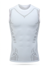 Débardeur sculptant homme Belyform, coloris blanc
